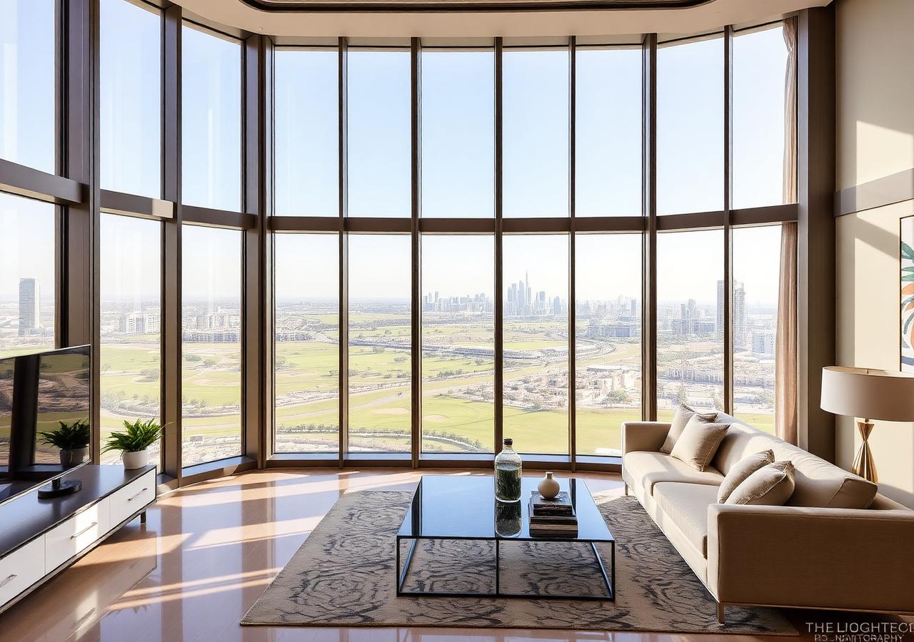 Dubai Hills Golf View Apartment — 3 Bedroom