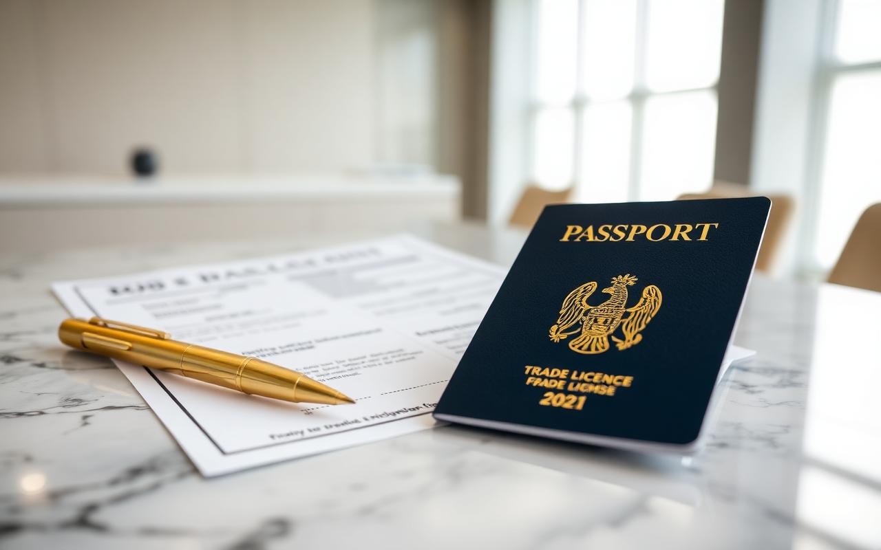 UAE trade licence documentation